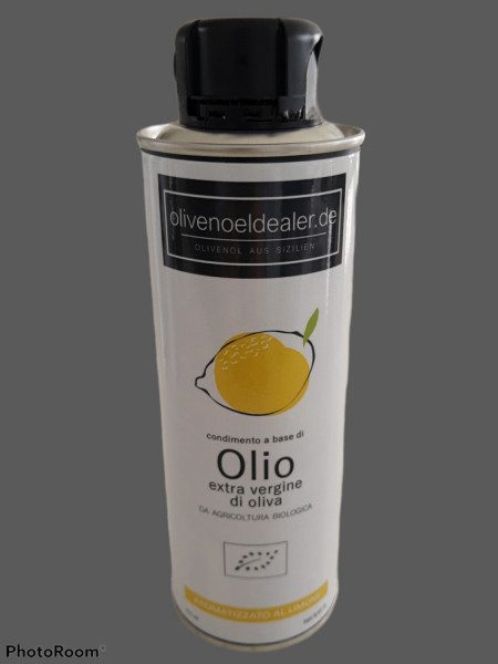 Bio Olivenöl nativ extra 250ml - aromatisiert mit Limetten
